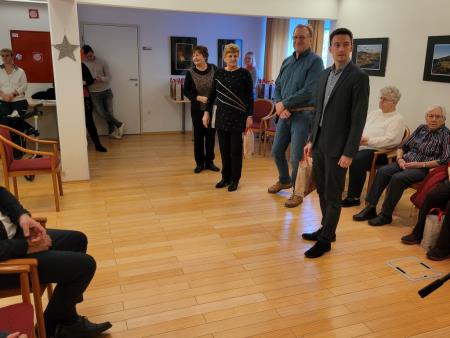 Obisk varovancev Trubarjevega doma v Loki 1